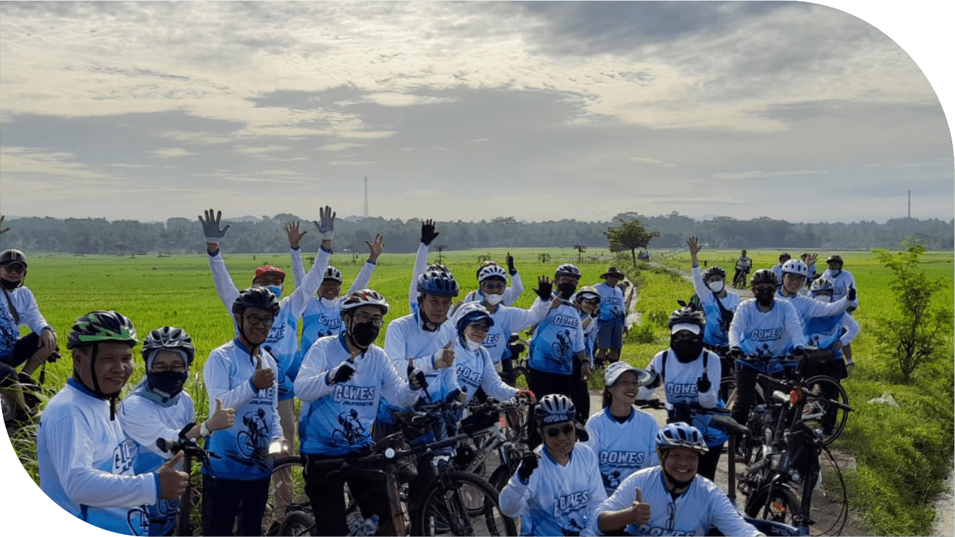 ITNY tuan rumah gowes bersama APTISI LLDIKTI V